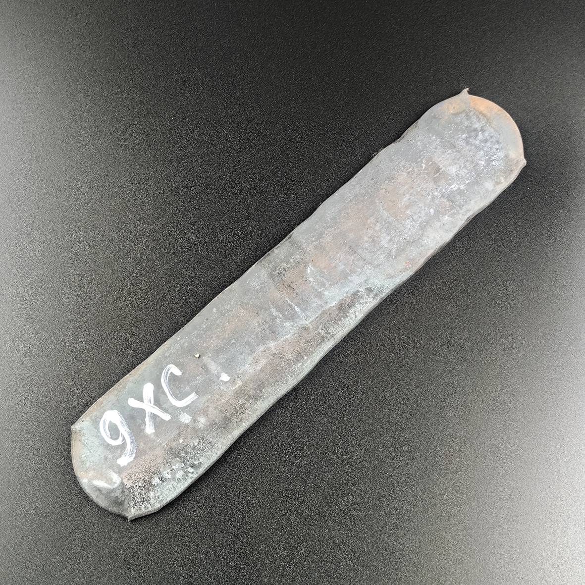 Кованая заготовка из стали 9ХС, 200х40х4мм